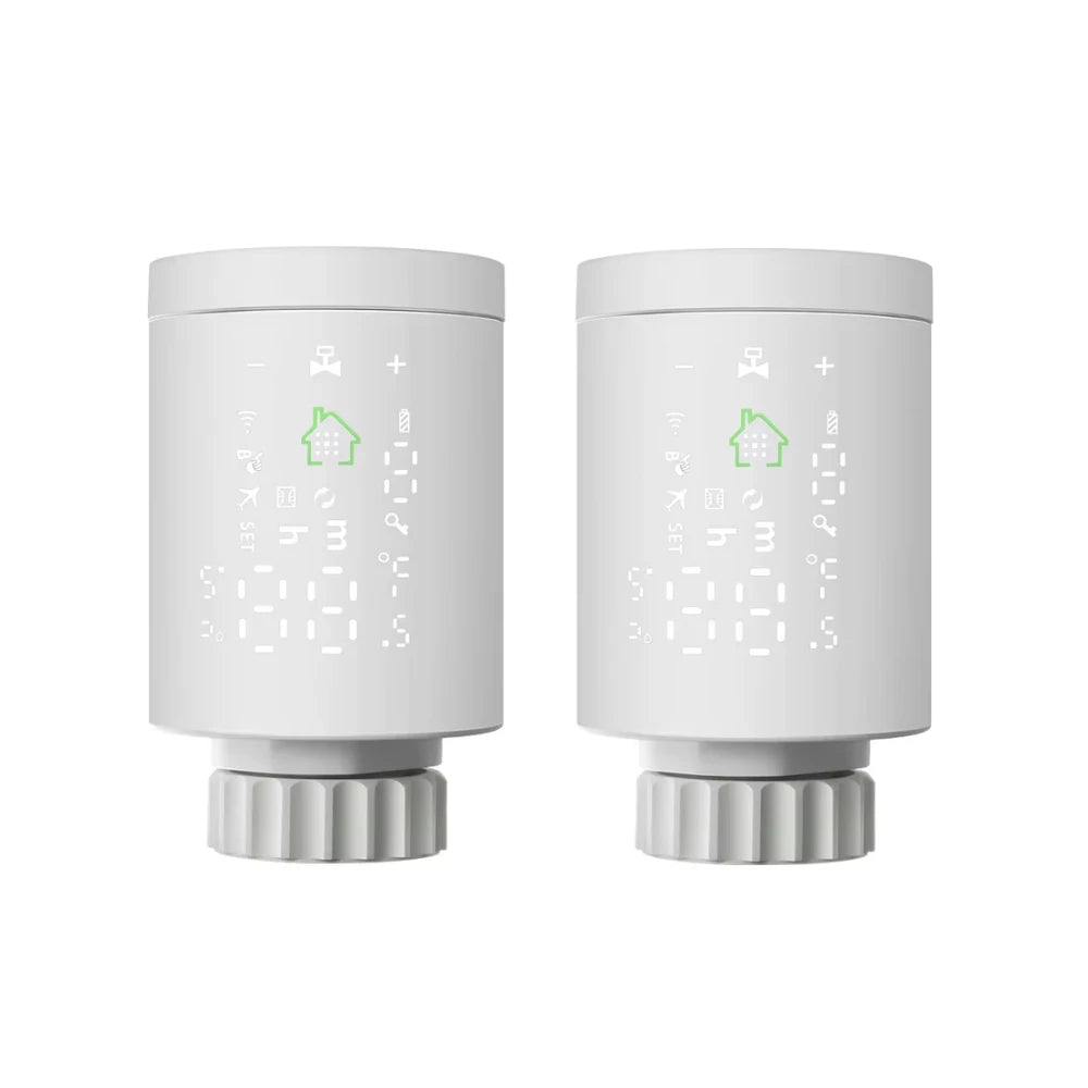 Intelligent Thermostat Radiator Tuya Zigbee Wifi APP Connect Thermostat Valve Controller Support Alexa Google for Home Assistant