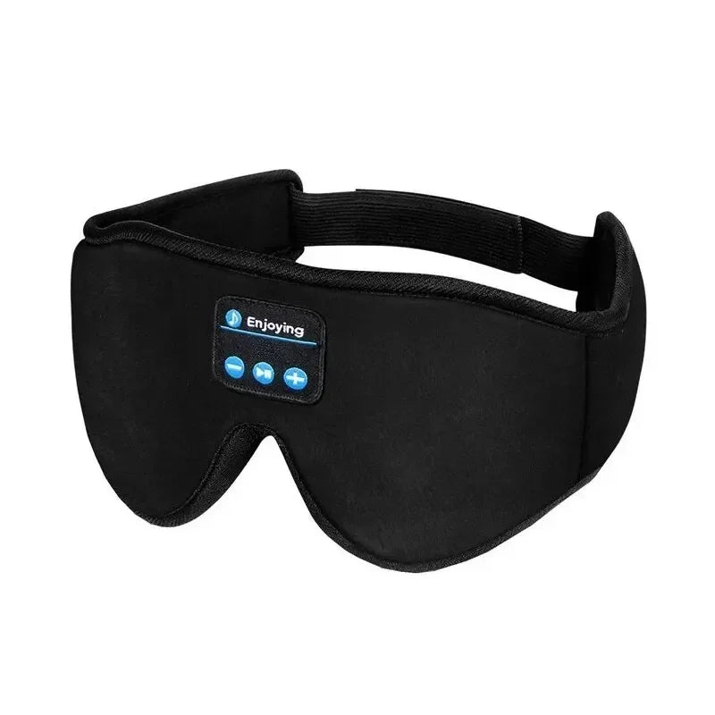 Bluetooth Sleeping Headphones Eye Mask – Soft Wireless Headband for Sleep Tidesmit