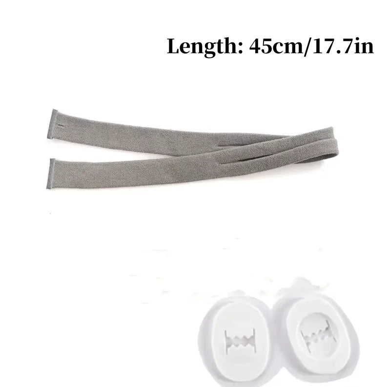 CPAP Elastic Headband Mask P10 Nasal Pillow Mask Includes 2 Adjustment Clips Suitable for Resmed Airfit P10 Nasal Mask Headband