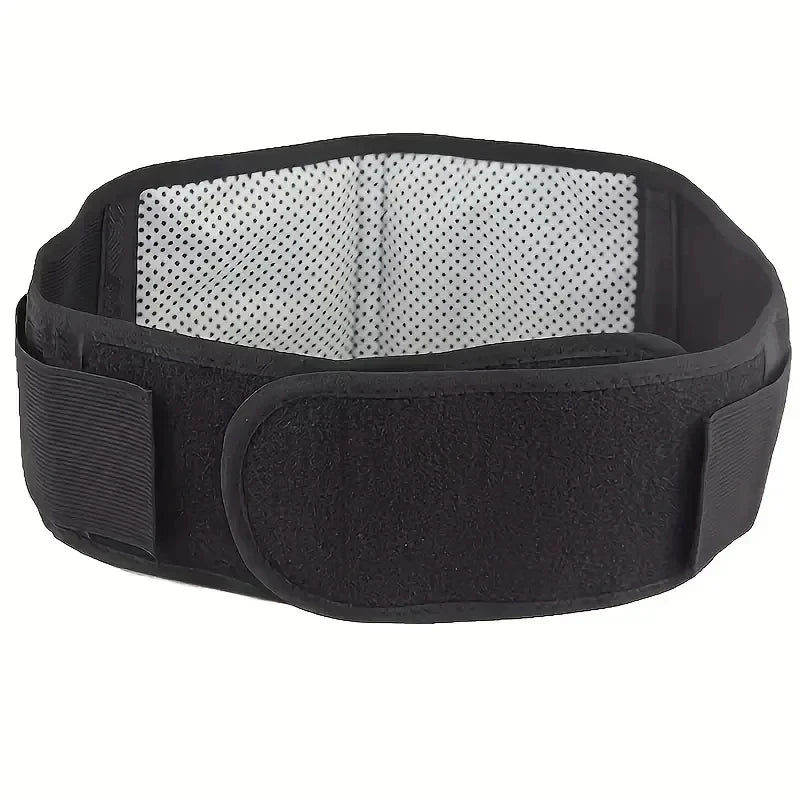 Back Massage Belt with 20 Magnets - Adjustable Waist Support (Black) Back Massage Instrument Tidesmit
