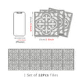 15x15cm Moroccan Style Peel and Stick Tile Stickers, Self Adhesive Waterproof Wall Decor for Kitchen Bathroom (ART Series)