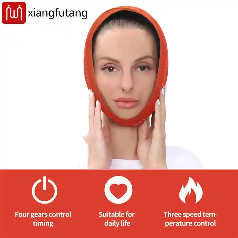 Electric Heating Jaw Pad for TMJ Pain Relief with 3-Gear Heat Timer Massage Cushion Tidesmit