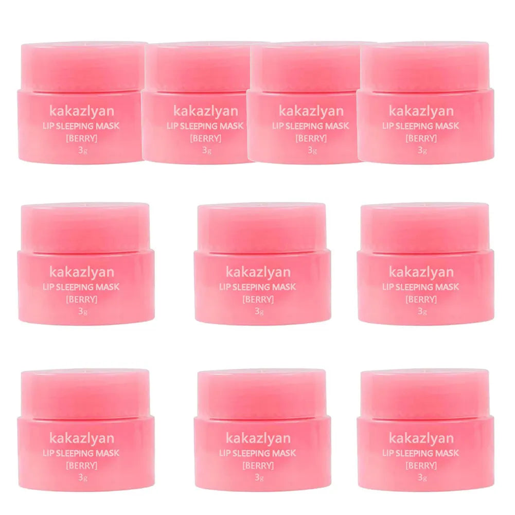 Tidesmit Moisturizing Lip Balm Set - Hydrating Gloss Treatment 10pcs Lip Care 10pcs Tidesmit
