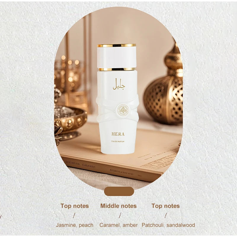 Tidesmit Arabic unisex floral fruity eau de parfum spray with spicy oriental gourmand musk notes for long-lasting scent
