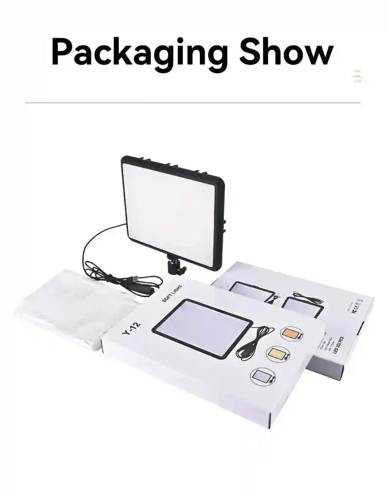 LED Ring Light with Adjustable Tripod Stand for Content Creation Tidesmit