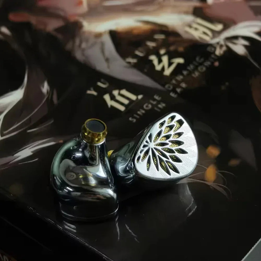 TANGZU YuXuanJi IEM Headphones 10mm Dynamic Driver by Tidesmit Silver-Type-c China Mainland Tidesmit
