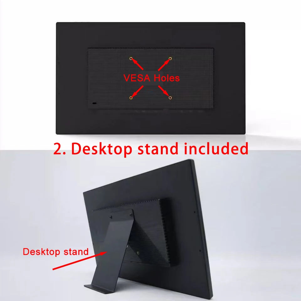2026 New Slim Edge 15.6" Android POE Tablet Wall Mount Smart Home Control Panel With LED Lights IPS Touch Screen Display