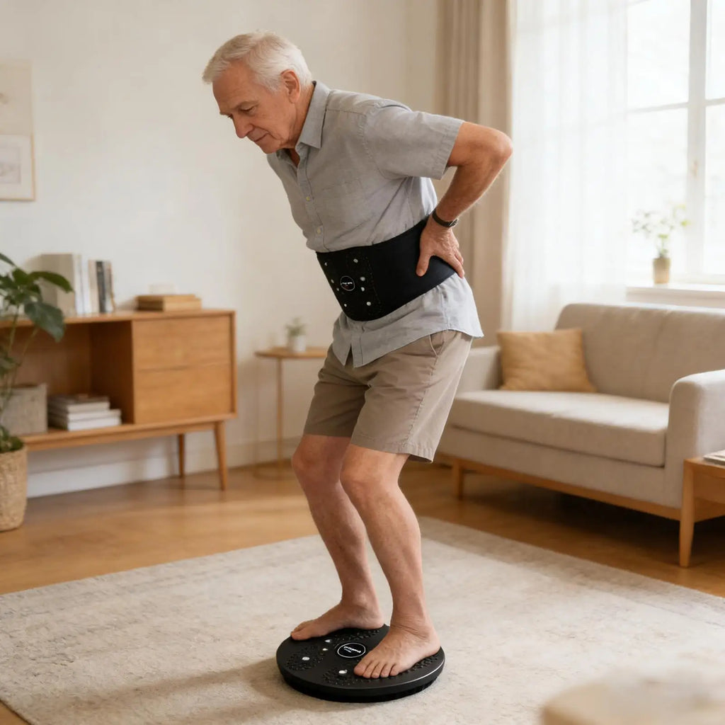 Waist Twisting Disc: Core Fitness and Massage Plate - Tidesmit Body Shaping Massage Equipment Tidesmit