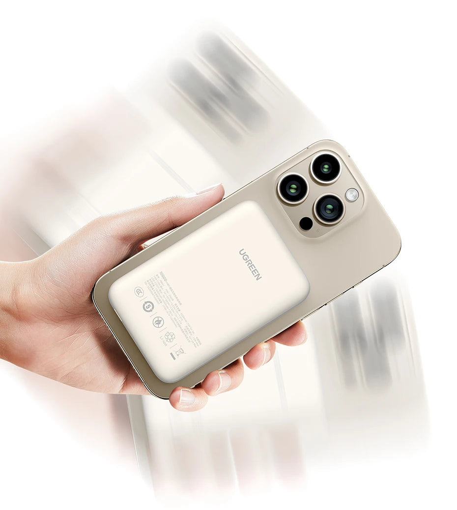 Tidesmit 10000mAh Magnetic Power Bank with Fast Charging Stand Tidesmit