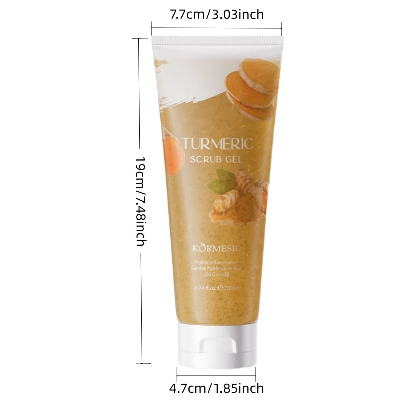 Aloe Vera Curry Scrub - Natural Exfoliating Treatment 200ml Scrubs Treatments Tidesmit