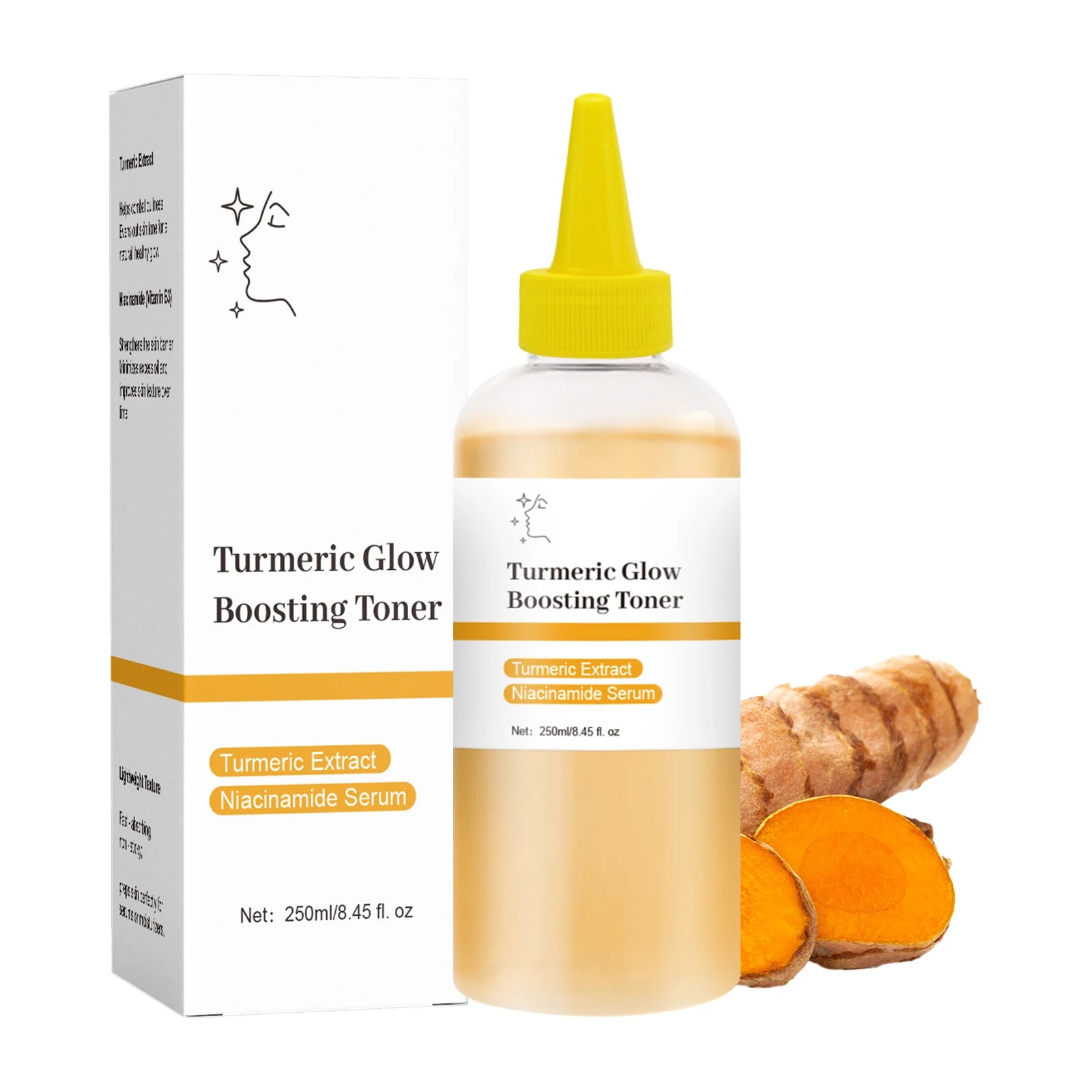 Glycolic Acid 7% Percent Toning Solution Face Exfoliant Acne And Dark Spots Brightens Skin Niacinamide Gentle Facial Care