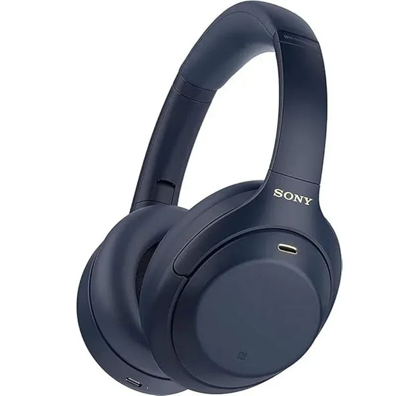 SONY WH-1000XM4 Wireless Noise Canceling Headphone Multi-point Bluetooth Connection Built-in microphone Fast charging NFC BT5.0 Blue spain Tidesmit