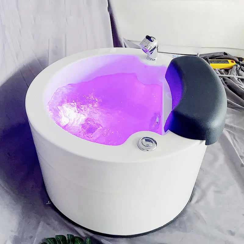 Electric Pedicure Foot Bath Basin - Professional Heat Therapy Massager Massage Chairs Tidesmit