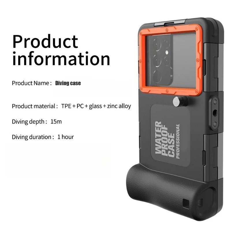 Waterproof Phone Case for Galaxy S25 Ultra: Military-Grade Protection Color 3 Tidesmit
