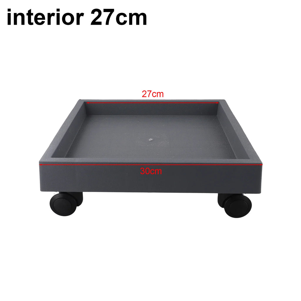 Industrial Design Outdoor Gardening Movable Wheel Tray Plant Container Tray Does Not Scratch Floor Maneuverability