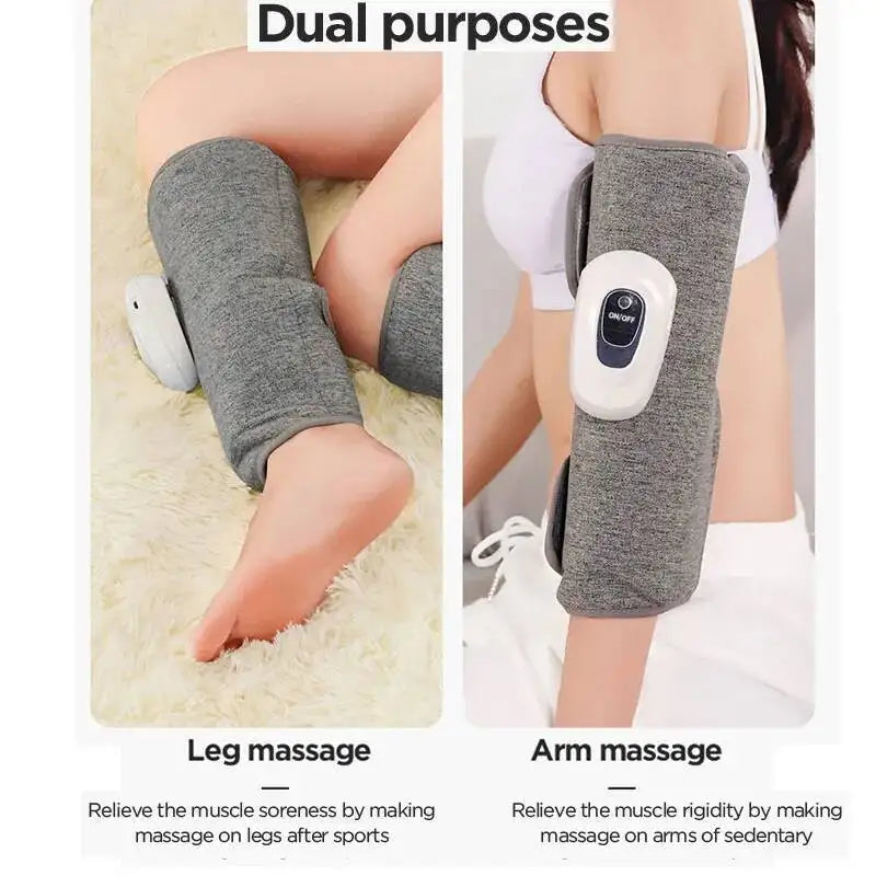 Portable Calf Massager with Heat - Air Compression Recovery Device Fascia Gun Tidesmit