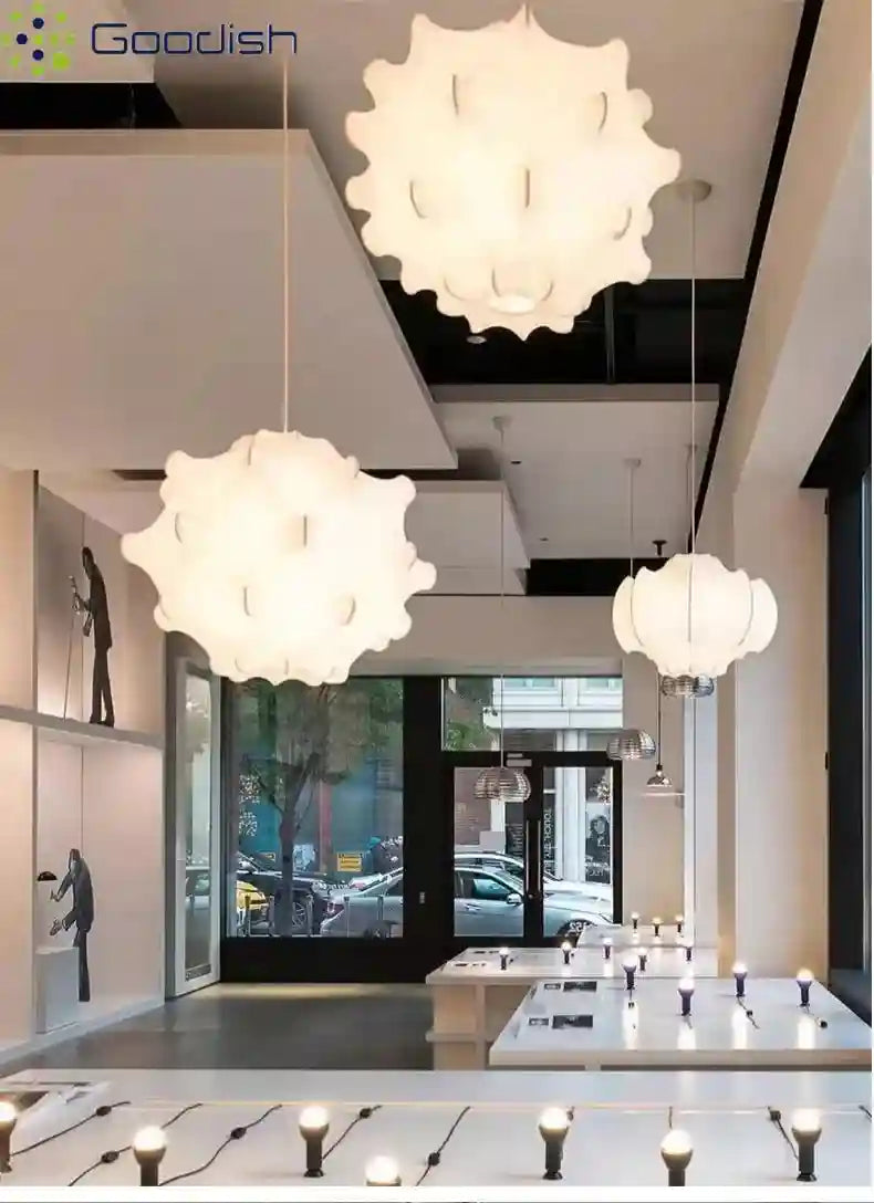 Wabi Sabi Silk Pendant Light | Handmade Aesthetic Chandelier 50-68cm Tidesmit