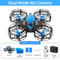 Mini RC Drone for Kids - Headless Mode, 360 Flips, V8-V18 Models V18-Blue Tidesmit