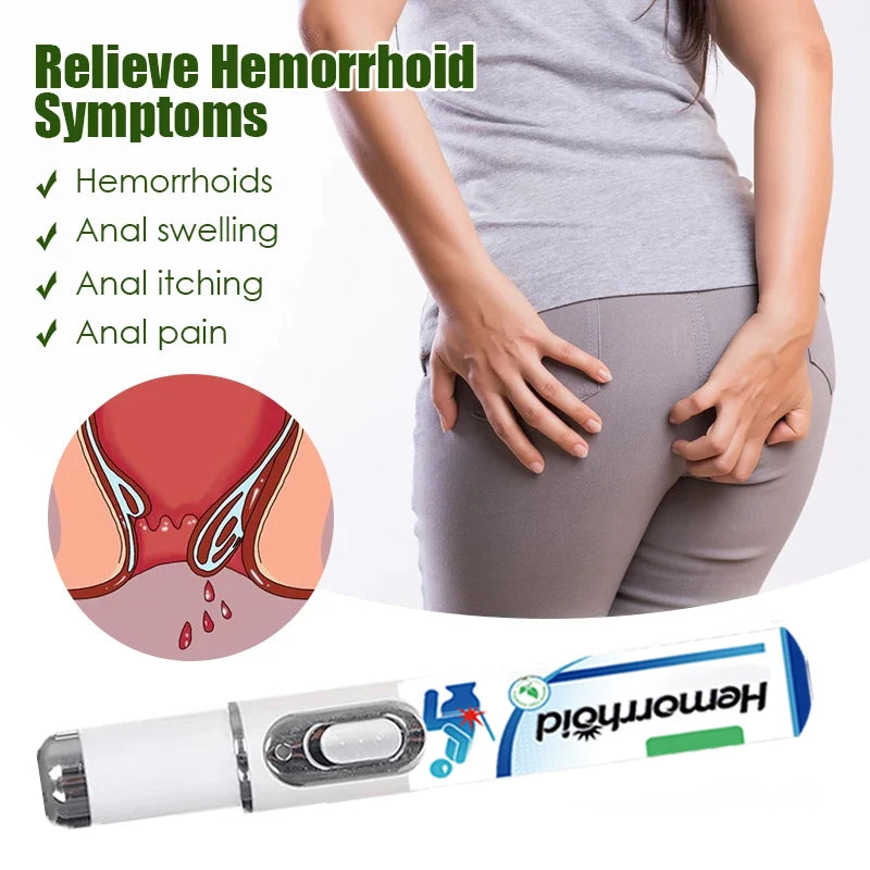 Hemorrhoid Laser Treatment Pen | Portable Wellness Device | Tidesmit Relaxation Treatment Tidesmit