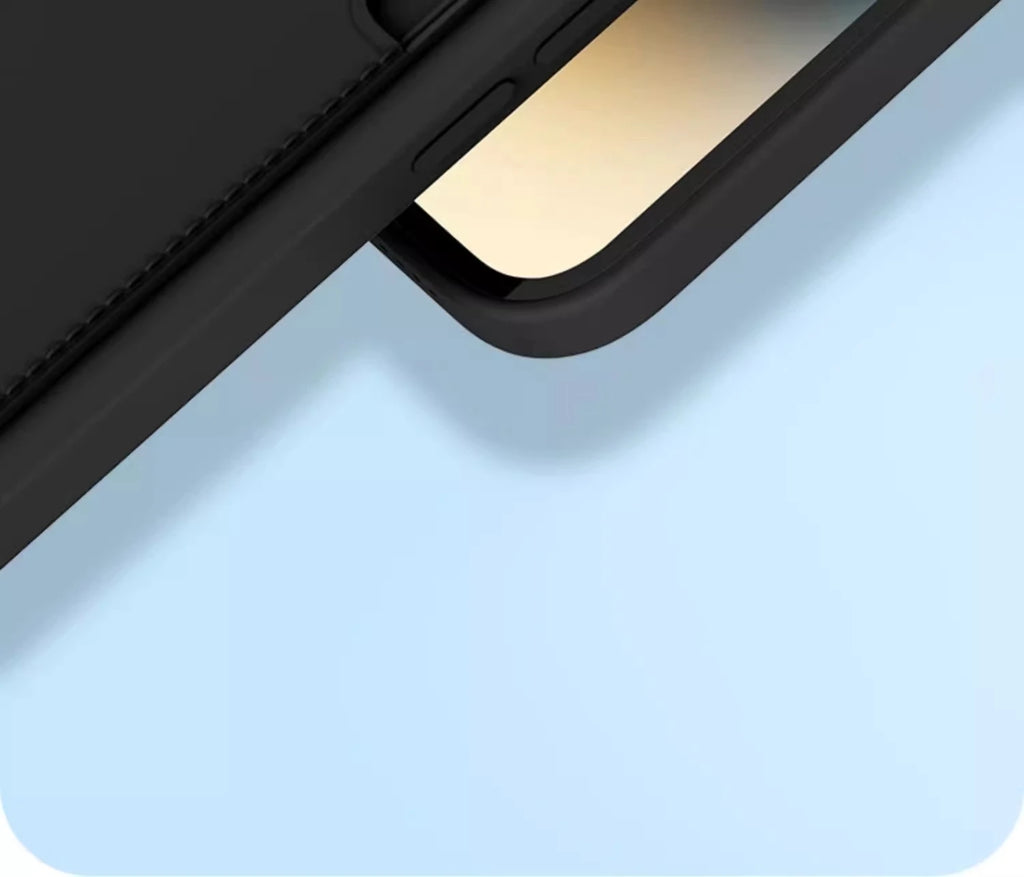 iPhone 16 Case with Card Slot - Slim TPU Shock-Absorbing Protective Cover Tidesmit