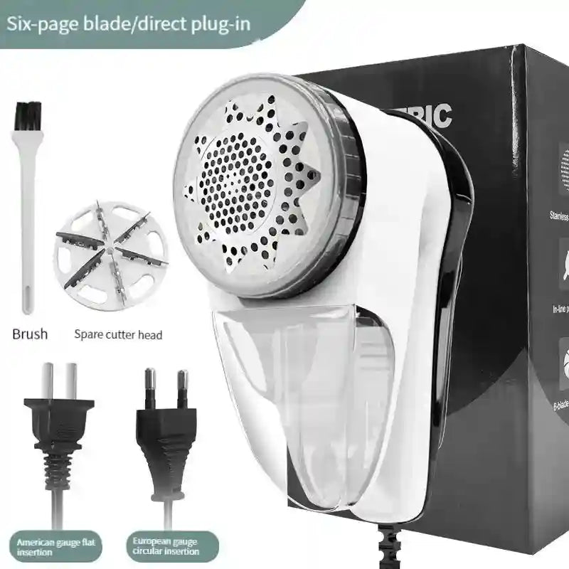 Tidesmit portable electric lint remover for sweaters and curtains, handheld fabric shaver for removing clothing pills