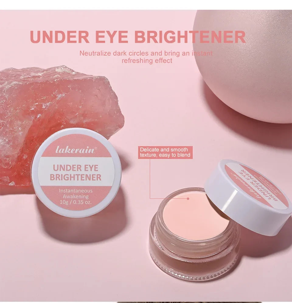 Korean Hydrating Brightening Eye Concealer and Contour Cream, Full Coverage, Long-lasting Eye Concealer for Perfect Makeup Look