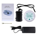 Ionic foot bath detox machine kit with spa array, power adapter, and user manual for home electric foot detox therapy.