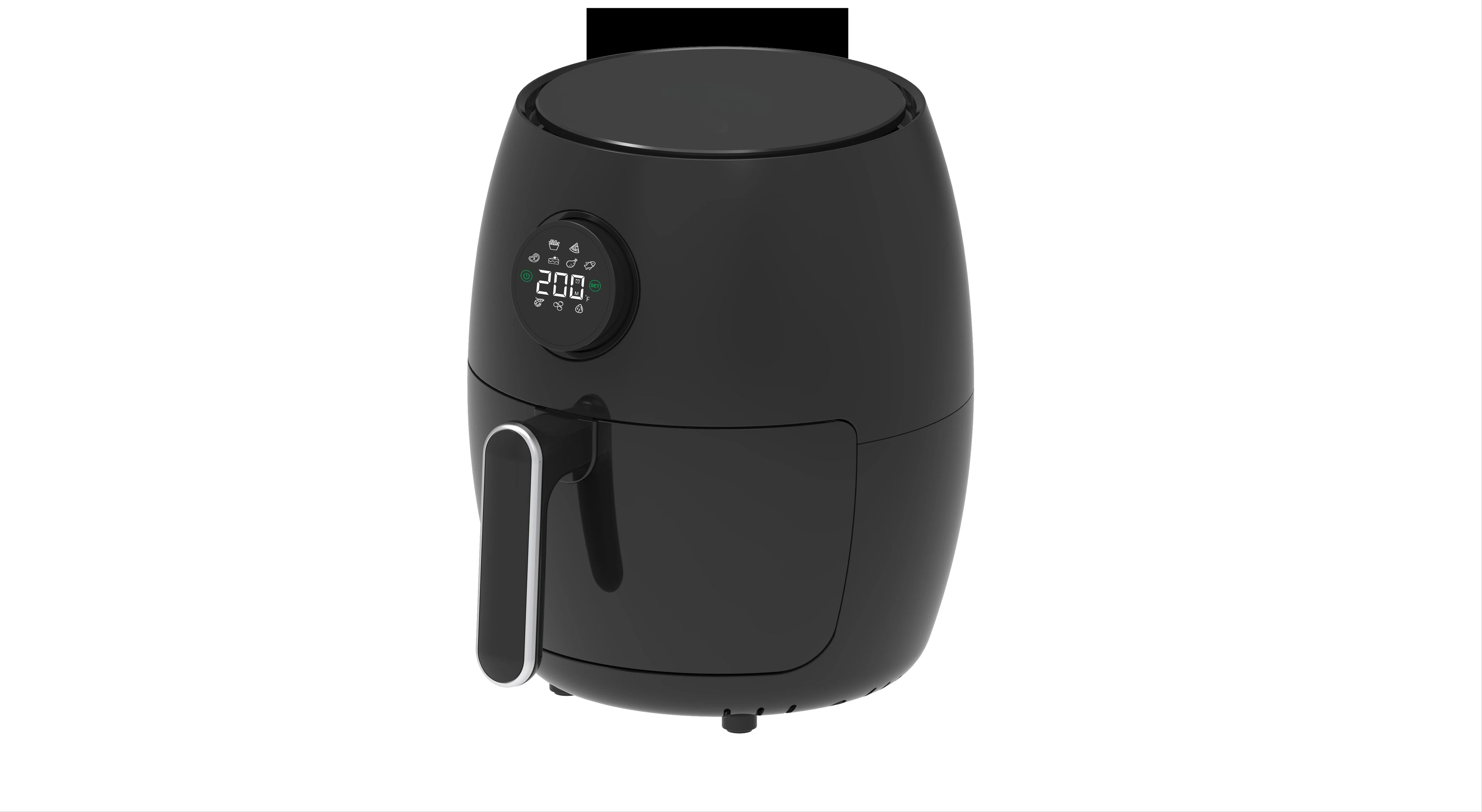 Electric Classic Mechanical Air Fryer 2L Mini Oil Free Baking Energy Saving High Quality Household