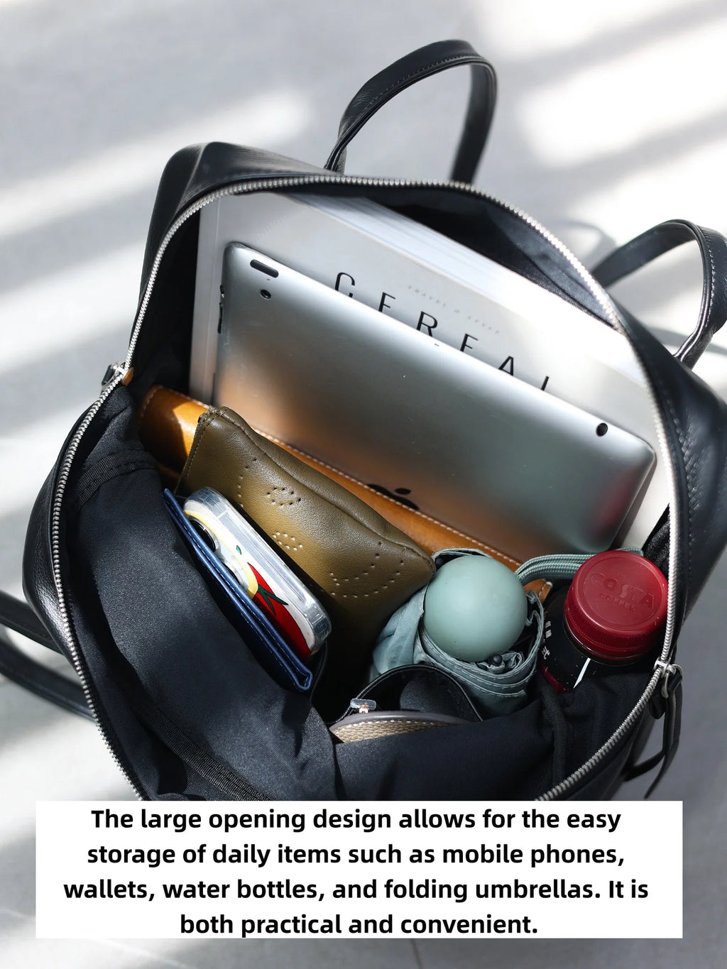 Soft Genuine Leather Women Single Shoudler Bags Small Size Zipper Tote Fashion Versatile Handbag Luxury Design