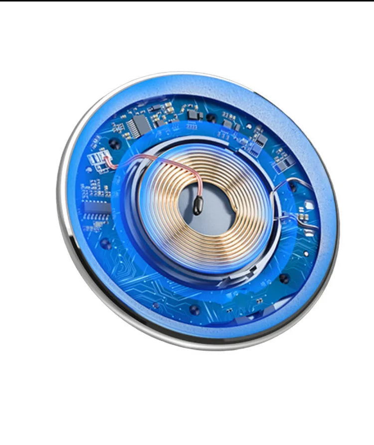 15W Wireless Charger Fast Charging for iPhone 15 14 13 X XR XS Max 8 for Samsung S10 S20 Note 10 20 Xiaomi Huawei Honor Phone