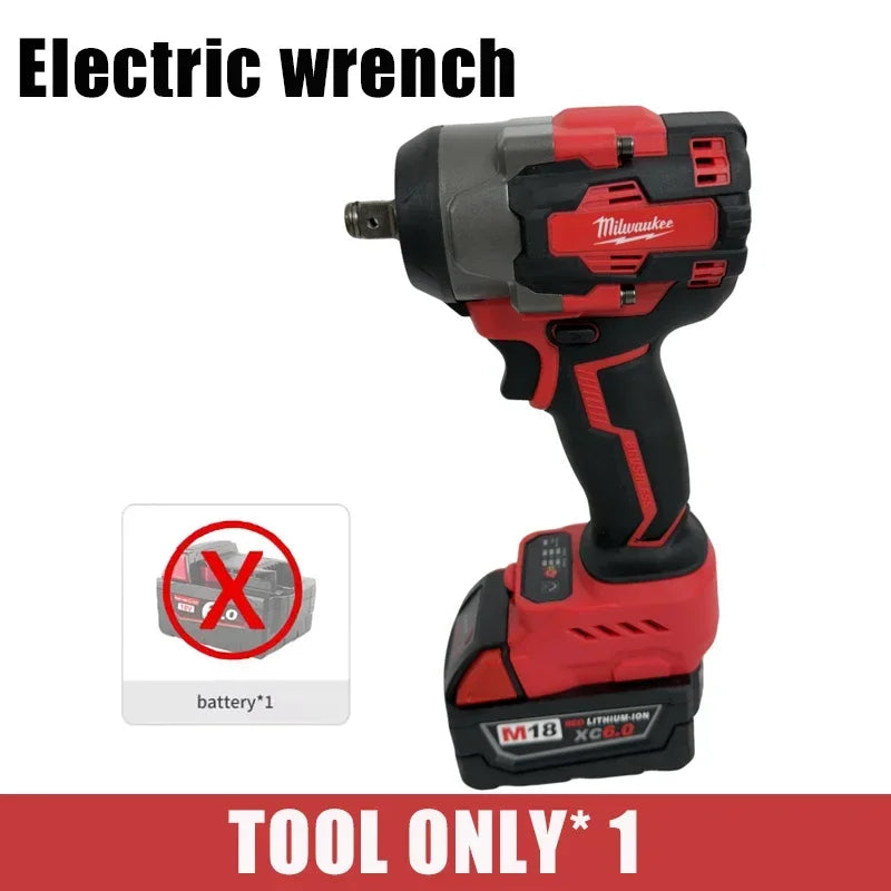 Milwaukee Tools Such as Rangefinders, Angle Grinders, Electric Wrenches, Drills, Blowers, and Impact Wrenches For 18V Battery