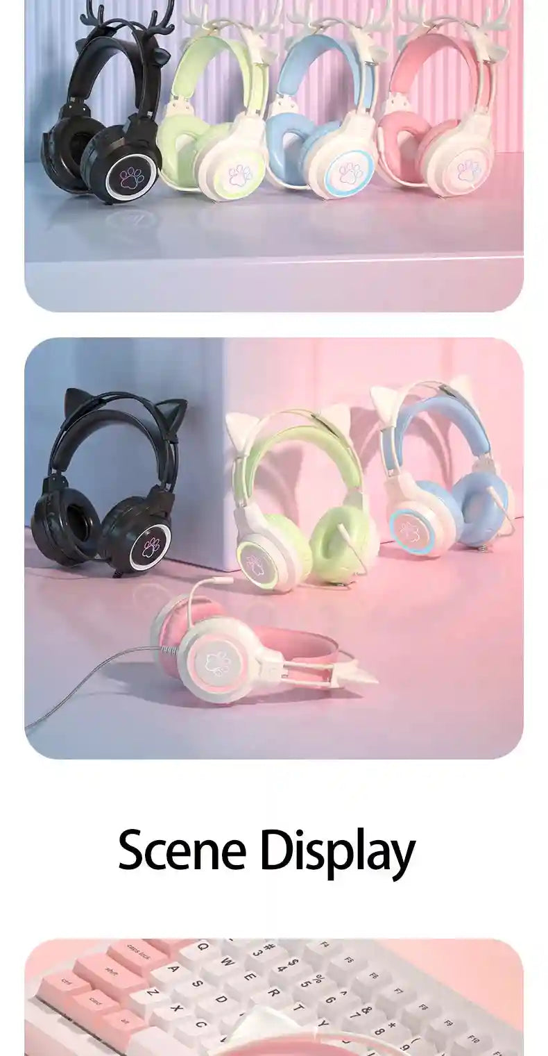 Wired Gaming Headphones: Noise-Canceling Over-Ear Audio - SY-G35 Series Tidesmit