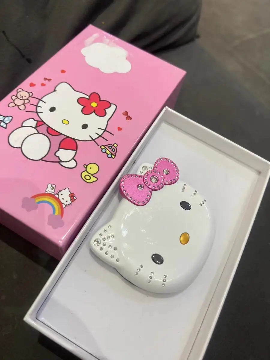 2024 Sanrio Hello Kitty Flip Phone Kawaii K688 Cartoon Taiml Cute Mini Phone Birthday Fashion Gift Toys Christmas For Anime Fans