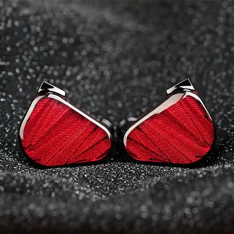 Truthear Crinacle Zero:Red Dual Dynamic Driver In-Ear Monitors - Red Tidesmit