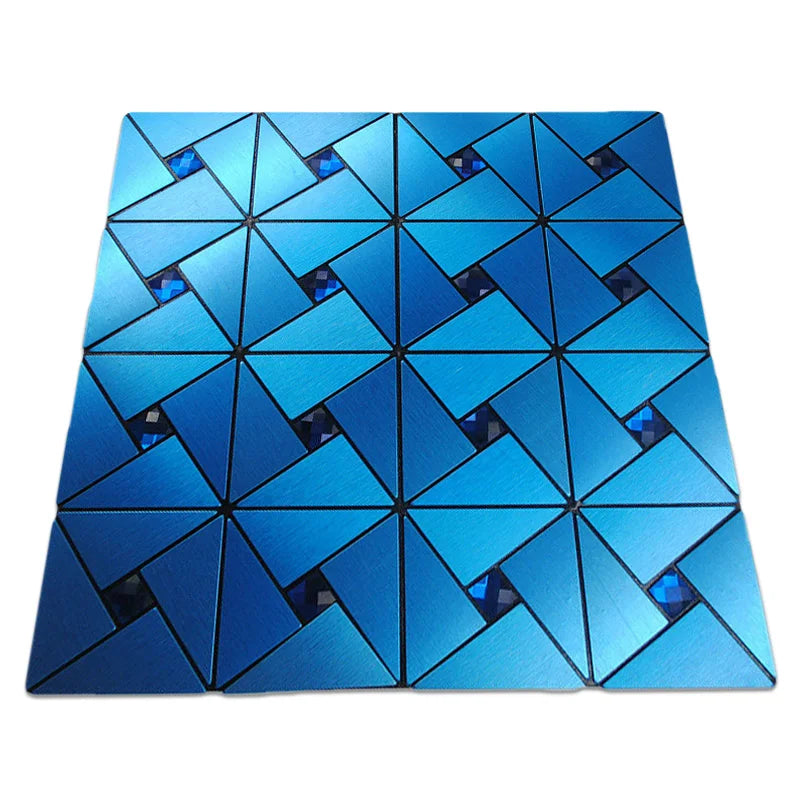 3 Pcs Self Adhesive Mosaic Stick Wall Tile Backsplash Kitchen Bathroom Washbasin Living Room Background KTV Decor Wall Decal