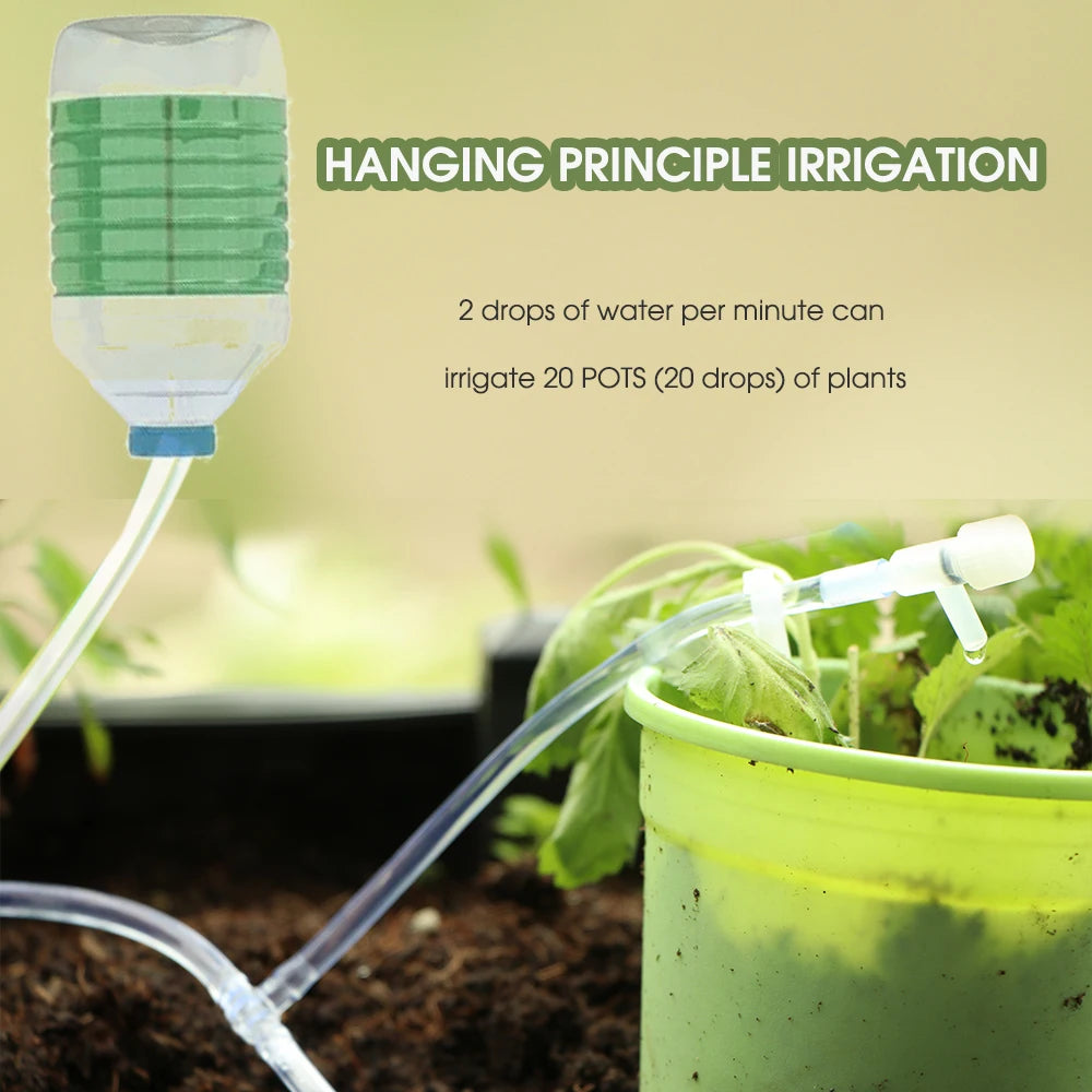 Garden Drip Irrigation Kit with Regulating Valve Potted Plant Watering Device 4/7mm Hose Watering Saving Micro Dripper Greenhous