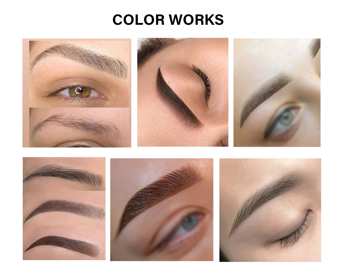 Professional Microblading Eyebrow Tattoo Ink - Long-Lasting 5ml Pigment Permanent Makeup Machines Tidesmit