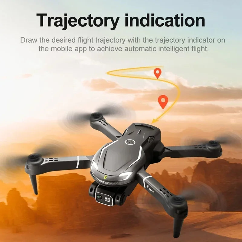 Tidesmit Camera Drone with Obstacle Avoidance - Foldable GPS Quadcopter Tidesmit