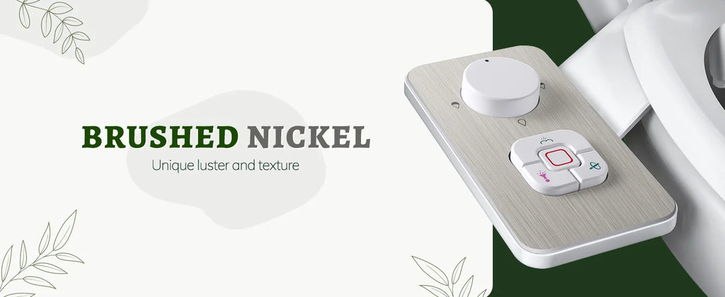 Samodra Bidet Toilet Seat Attachment Ultra-thin Non-electric Dual Nozzles Frontal & Rear Wash For Bathroom Toilet Bidet Sprayer