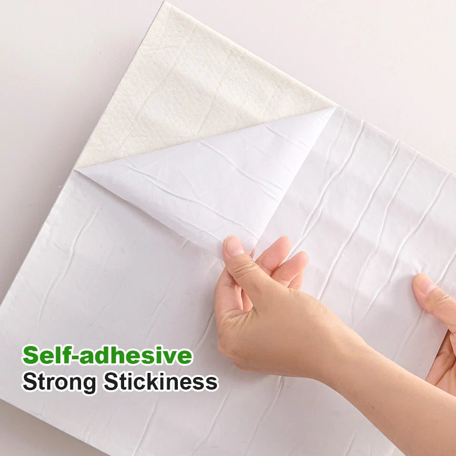 10/20Pcs Peel and Stick Tile Backsplash Thicker Design Marble Tiles 12"X12" Stick on Backsplash Self Adhesive Tiles for Any Room
