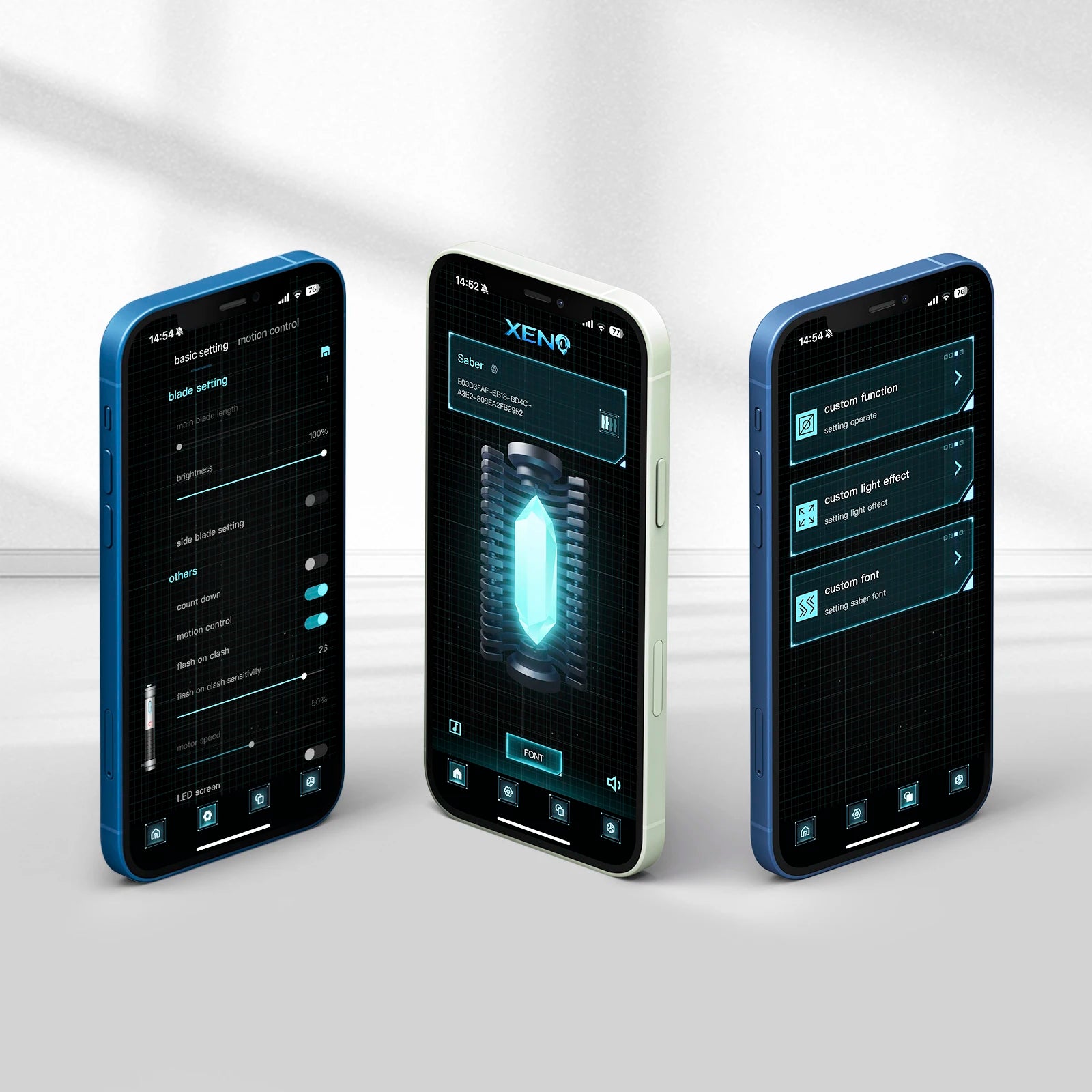 Luke Skywalker Xeno Pixel Lightsaber - Metal Hilt with 34 Sound Fonts Tidesmit