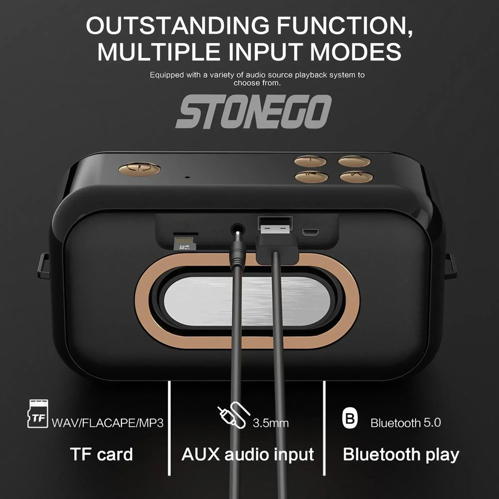 Bluetooth Portable Speaker 16W High Power Stereo Sound with TWS Pairing Wireless Speaker for Home Office Travel Outdoor Use Booming Bass and Rich Clear Audio Ideal for Parties Outdoor Activities Durable Compact Design Long La