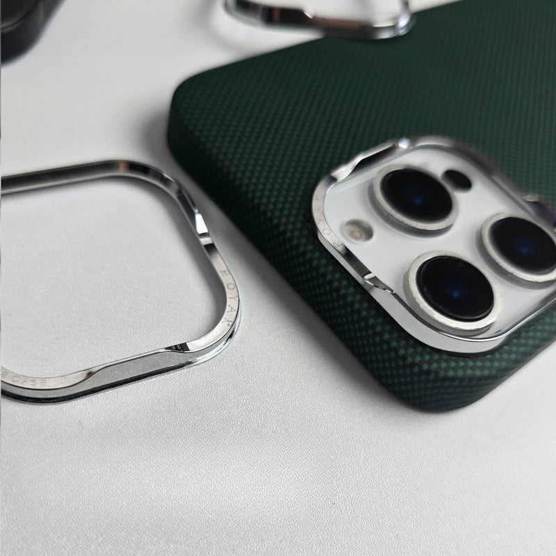 Aramid Fiber iPhone 16 Pro Case: Slim Shock-Absorbing Cover Tidesmit