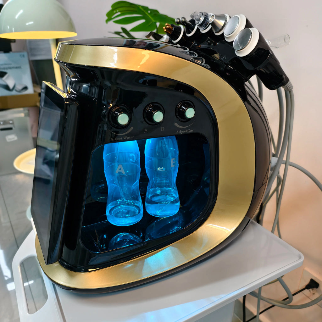 7-in-1 Hydra Facial Machine for Professional Deep Pore Cleansing Back Massage Instrument Tidesmit