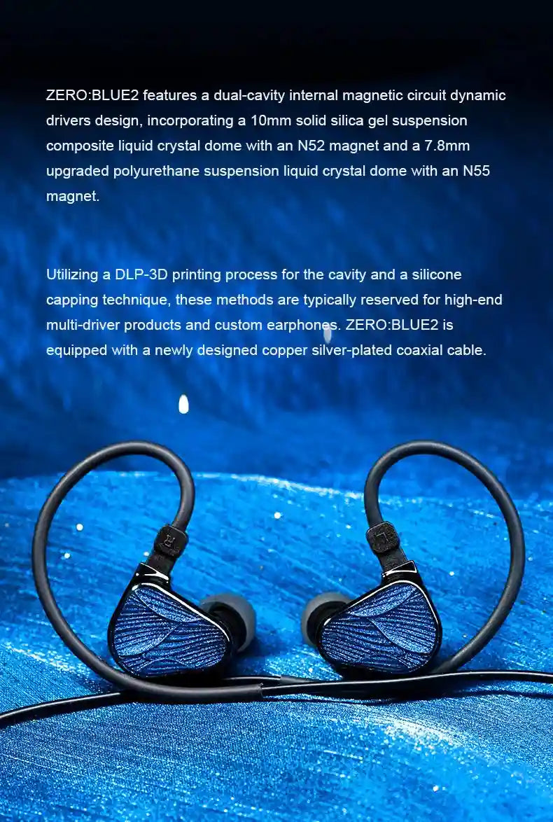 Wired In-Ear Gaming Headphones with Dual Driver HiFi Precision Audio Tidesmit