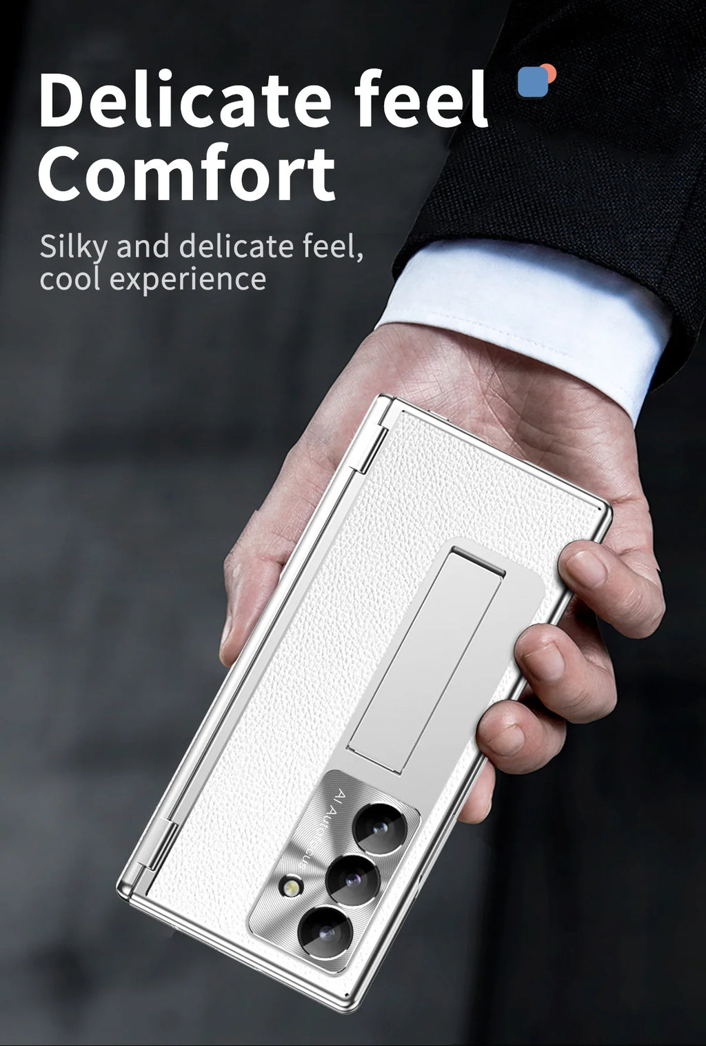 Samsung Galaxy Z Fold 7 Case with S Pen Slot & Hinge Protection Tidesmit