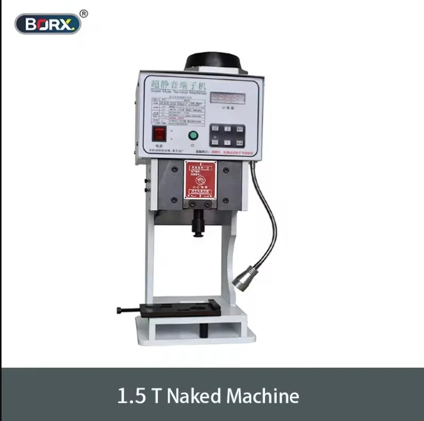 1.5T naked crimping machine with control panel and pressing head