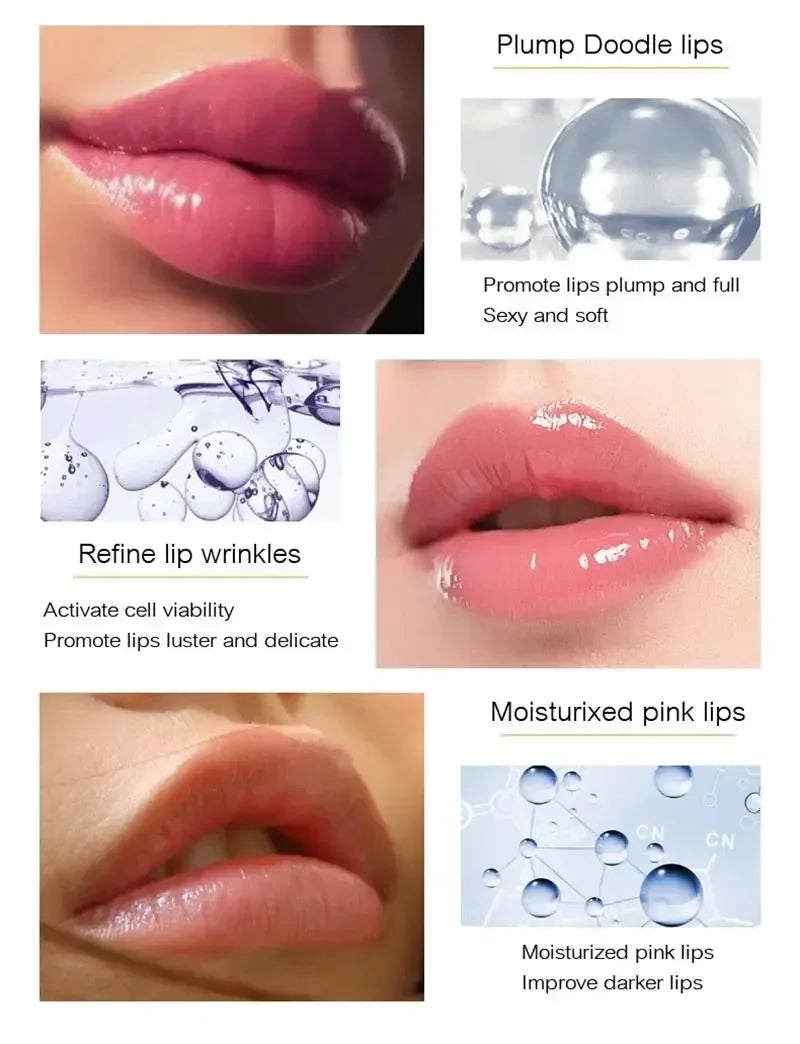 Lip Plumper Oil – Instant Volumizing Collagen Serum by Tidesmit Lip Care Tidesmit
