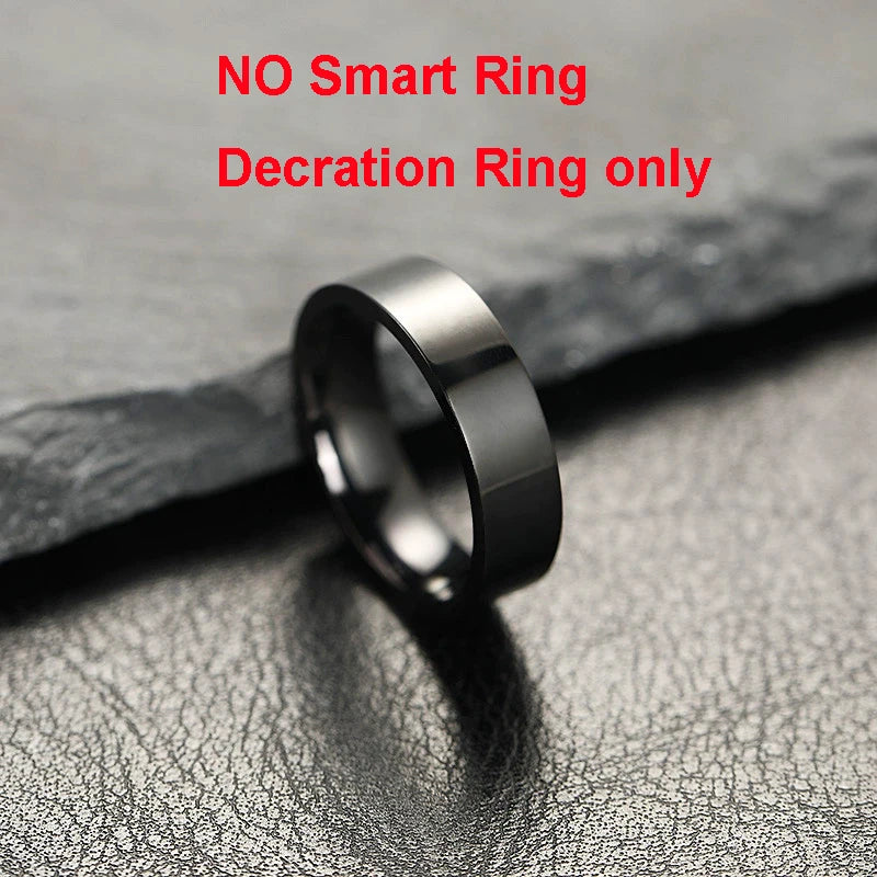 Smart Health Ring with Biometric Heart Rate and Blood Oxygen Tracking PURPLE 9 Tidesmit