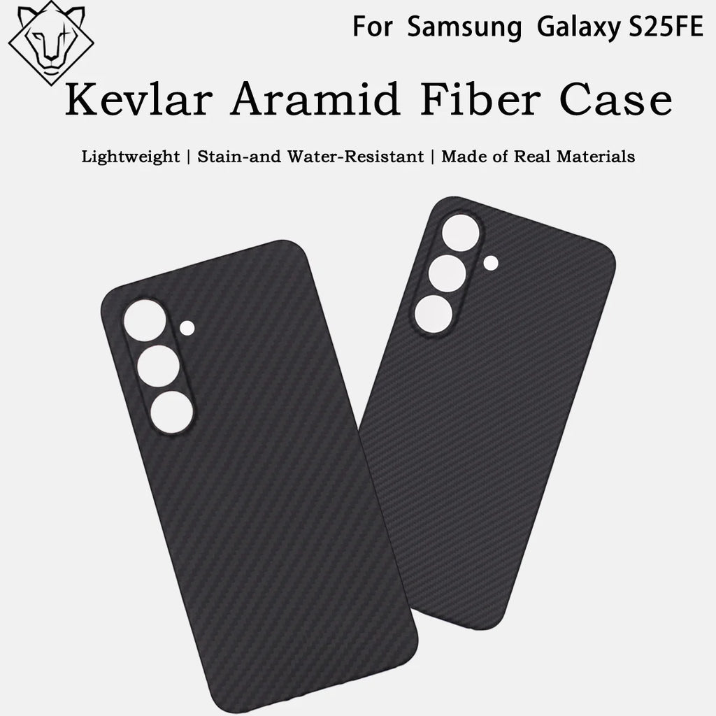 Samsung Galaxy S25 FE Aramid Fiber Case: Slim Military-Grade Protection Tidesmit